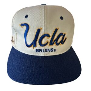 1990’s UCLA Bruins white dome double script SnapBack